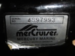 Motorenteile Bootszubehör Flohmarkt:MerCr. innere Transomplatte 120-260 PS, Nr. 65545, neu